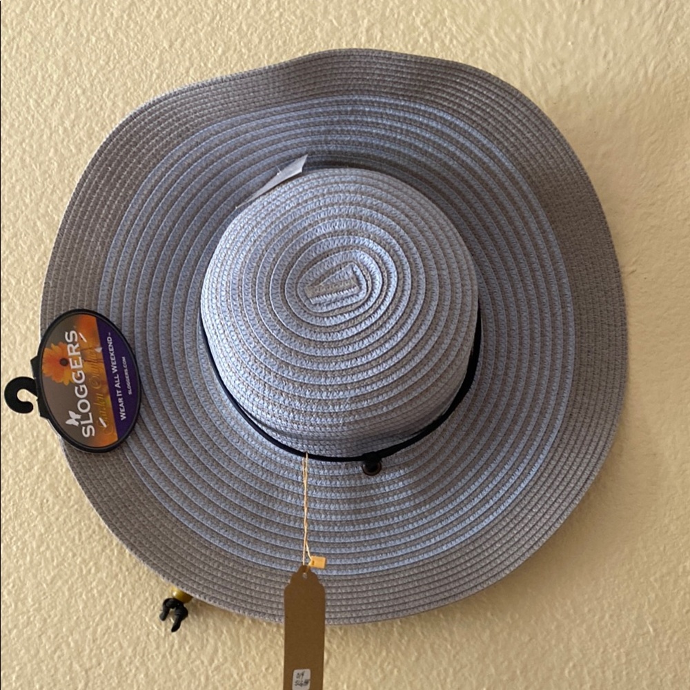 Sloggers gray blue sun hat
